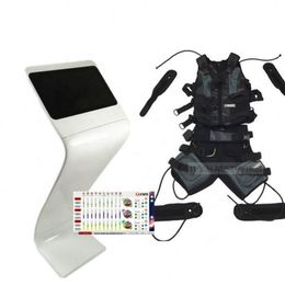 xems-pro muscle stimulator xbody ems muscle stimulator machine ems arm with 20pcs electronic pads wire&wireless ems in stock