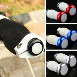 Bike Lights 2PCS/SET Battery Powered Bicycle Handlebar Light Signal Lamp Cycling LED Bar End Plugs Indicator Safety Lights1