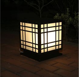 LED Wall pillar lamp outdoor courtyard landscape light square head lamp waterproof villa garden gate
