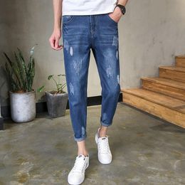 Colored Denim Skinny Jeans Men онлайн 