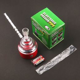 Faecal shape glass hookah electric blowing plastic hookahs glass pipe water bong for smoking