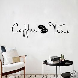 Coffee Bar Wall Decor Wall Sticker Art Decal Removable Signs for Kitchen Station School Office Home Shop Cafe Pub Restaurant