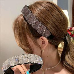 Shinning Face Washing Headbands for Women Girls Fashion Crystal Hair Bands Wholesale Hairs Make Up Jewelry