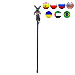 WG-M02 Hunting Monopod Trigger Shooting Stick Accessories One Handle Control Telescopic Climbing Sticks for Airsoft