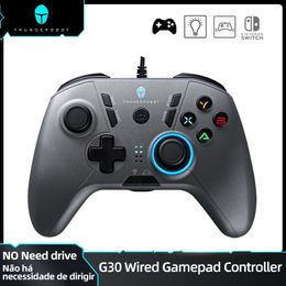 ThundeRobot G30 Wired Vibration Gamepad Joystick Switch Windows PC PS4 PS3 STEAM Phone TV Game Controller Joypad