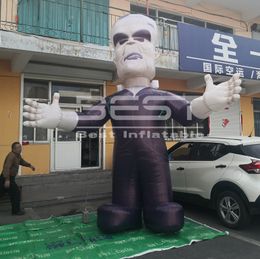 4m Giant Hot selling halloween decoration outdoor inflatable zombie cartoon custom party event advertising blow up