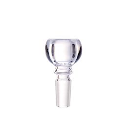 Transparent Smoking 14MM 18MM Male Convert Joint Glass Snowflake Screen Philtre Bowl Replaceable Portable Dry Herb Tobacco Oil Rigs Bongs Hookah DownStem Tool DHL