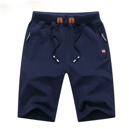 brand Shorts Solid Men's Summer Mens Beach Cotton Casual Male Sports homme Brand Clothing 210716