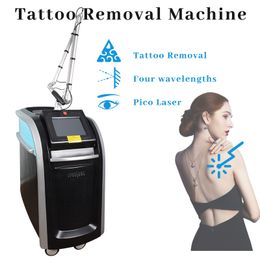 Professional Pico Second Q Switched Laser Machine Permanent Tattoo Removal Equipment Suitable For All Skins Face Rejuvenation 1320nm