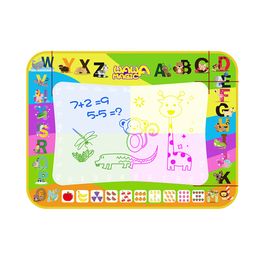 colored copy paper Australia - Kids Doodle Mat Magic Water Drawing Mat Stamp magic writing Water Painting Drawing Writing Board Educational Toys baby toys gift H1009