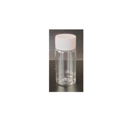 2021 1ml Mini Glass Bottles Vials White Plastic Cap Empty Transparent Glass Bottle Jars Screw cap 10*28*6mm Wholesale 100pcs