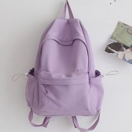 Backpack Kawaii Female Waterproof Nylon Travel Rucksack School Bag Backpacks For Girls Small Bookbag Bags Women