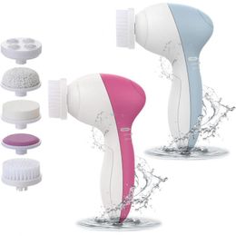 Electric Face Scrubbers Beauty Care Massage Tool Massager Brush Skin Whiten Cleaning Deep Cleaner Smooth Facial Washing