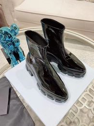 New fashion designer women's boots fshion thick bottom dark sewing height 5.5cm warm outdoor snow mountain women shoebox 35-41