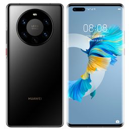 huawei pro 40 Canada - Original Huawei Mate 40 Pro+ Plus 5G Mobile Phone 8GB RAM 256GB ROM Kirin 9000 50MP AI IP68 4400mAh Android 6.76" Curved Full Screen Fingerprint ID Face 3D Smart Cell Phone