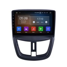 Car dvd Radio GPS Navigation for Peugeot 207 2008-2014 IPS screen Carplay support TPMS 9 inch Android 10.0 RAM 4G