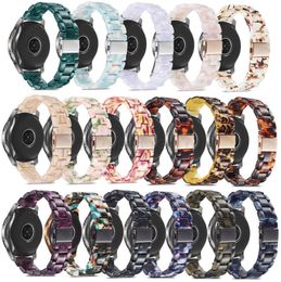 Resin Watch Strap For Samsung Watch 6 5 4 Band 42mm 38mm Belt For Iwatch 6 Series 5 4 3/2 Bracelet 44mm 40mm Watch Band High Quality