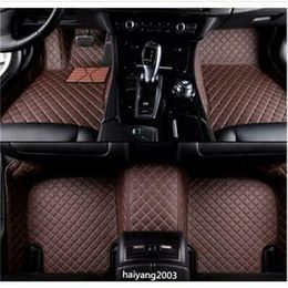 The peugeot 3008 40082011-2016year car floor mat waterproof pad leather material is Odourless and non-toxici