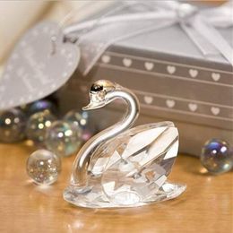 Party Favour Valentines Day Gift For Girlfriend Boyfriend Crystal Swan Bridesmaid Gifts Favours Wedding Guests Love Presents