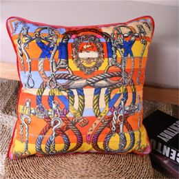 Horse Luxury Living Cushion Cover Royal Europe New Design Printed Pillow Case Home Wedding Office Use Y200104233r