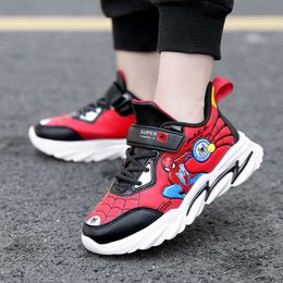 Spring Autumn Children's Sports Shoes for Boys Sneakers Cartoon Comfortable Mesh Casual Shoes Running Kids Shoes Tenis Infantil G1025