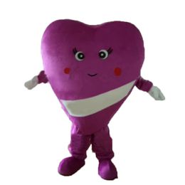 Stage Performance Valentine's Day Heart Mascot Costume Halloween Christmas Fancy Party Cartoon Character Outfit Suit Adult Women Men Dress Carnival Unisex Adults