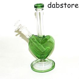 Hookahs Glass Bongs Recycler Dab Oil Rigs Water Pipe Bong with smoking bowls 14mm Joint quartz banger nails