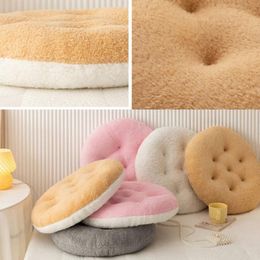 Cushion/Decorative Pillow Velvet Cartoon Seat Pad Square/Round Cotton Stool Cushions Chairs Protective Mat Backrest Buttocks Chair Cushion