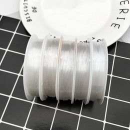 stretch cord 1mm Canada - 0.5-1mm Width High Quality Clear Crystal Stretch Cord for DIY Bracelet and Necklace