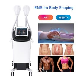 4 handles emt Emslim Slimming equipment EMS Body shaping Muscle Stimulator Fat removal rf skin tightening Beauty machine