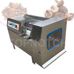 Automatic Goat Cube Meat Slicing Cutting Machine Commercial Dicer Frozen flesh Beef Cutter