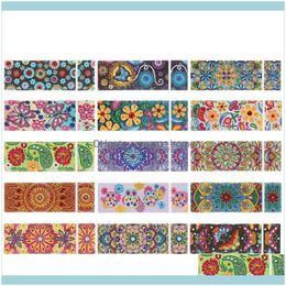Cases Bags Supplies Business & Industrialalloyseed Diy Mandala Special Shaped Diamond Painting Pencil Case 2 Grids School Office Stationery