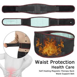 Waist Support Sports Accessories Safety Health Care With Steel Plate Lumbar Massage Band Belt Protection