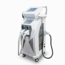 Beauty Devices Of 3 In 1 Skin Rejuvenation E-Light Ipl Rf Nd Yag Laser Multifunction Hair Removal Pigment Removal Tattoo Equipment