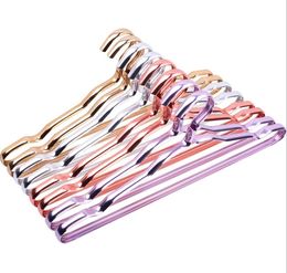 Wholesale Space Aluminium Hanger Waterproof Rust-proof Clothes Rack No Trace Support Household Anti-skid Hanging