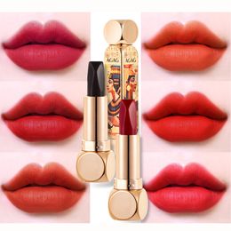 Six-color Magic Lipstick Waterproof Long Lasting Moisturising Lip Stick Double Tube Matte Shimmer Makeup Cosmetics
