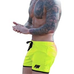 Summer Shorts Men's Gym Running Training Jogging Shorts Quick Dry Outdoor Sports Run Sportswear Fitness Exercise Gym Shorts C0222