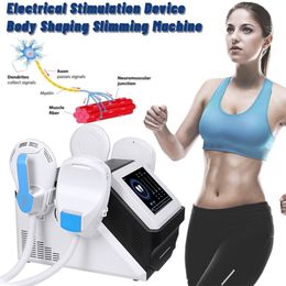 muscle stimulator butt lifting fat reduction Hiemt body slimming machine with 4 handles emslim beauty equipment