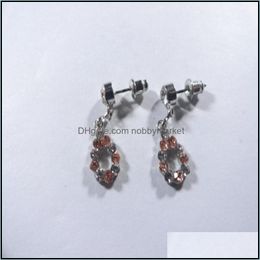 Dangle & Chandelier Earrings Jewellery Woman Earring 5Mm Stone Cup Water Droplets Inlay Stud Drop Delivery 2021 609Iu