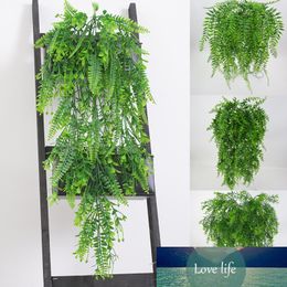 Green Artificial Plant Vines Wall Hanging Fake Leaves Plant for Simulation Orchid Ivy Fake Flower Rattan Home Garden Decor