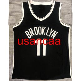 All embroidery 11# IRVING 2020 season black basketball jersey Customize men's women youth Vest add any number name XS-5XL 6XL Vest