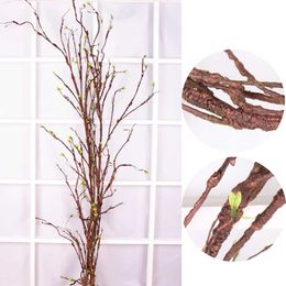 300cm Artificial Tree Branches Rattan Real Touch Rattan Kudo Fake Flowers Vines For Wedding Background Wall Decoration Flowers 210624