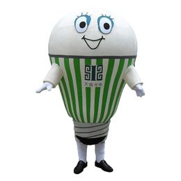 Halloween Light Bulb Mascot Costume High quality Cartoon theme character Carnival Unisex Adults Size Christmas Birthday Party Outdoor Outfit