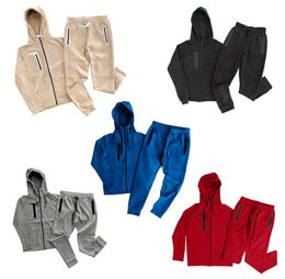 Men Women Designer Tracksuits Hoodies Jacket + Pants European and American Style Suits Street Hooded Sportswear Couple Two-piece Sets for Mens Plus Size M-3XL