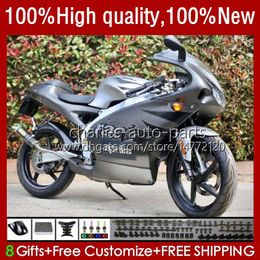 Fairings Kit For Aprilia RSV250RR RS-250 RSV250 RS RSV 250 RSV-250 95-97 24No.12 Glossy Grey RS250RR RS250 RR 1995 1996 1997 RSV250R RS250R 95 96 97 Motorcycle Bodys