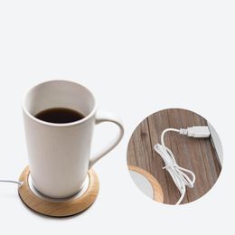 Mats & Pads USB Cup Warmer Coffee Mug Pad Home Office Table Mat Milk Tea Drink Placemat Heater