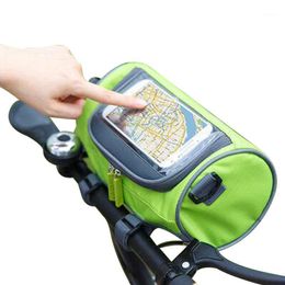 Storage Bags Multifunction Cycling Bag Mountain Road Bicycle Touch Screen Frame Tube Handlebar Pack Pannier Riding