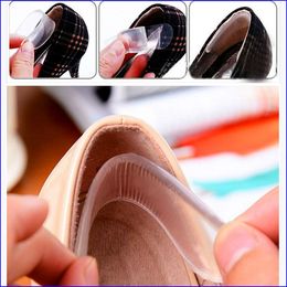 2021 Gel Heel Liner Foot Care Shoe Pads transparent slip-resistant Protector invisible Cushion Insole