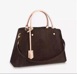 Luxury Designers Handbags Purses MONTIGNE Bag Women Tote Brand Letter Embossing Genuine Leather Shoulder Bags crossbo