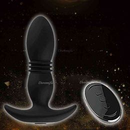NXYVibrator Male Anal Plug Vibrator Prostate Massager Remote Vibration Sex Device Men's Masturbation Vagina Toys Adult Products 1123